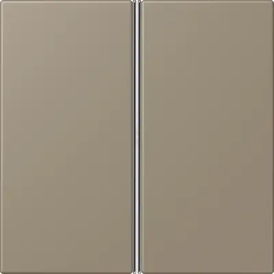 JUNG bedieningselement / centraalplaat knx f40 2v Les Couleurs ombre naturelle moyenne 242 (LC 402 TSA 242)