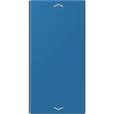 JUNG bedieningselement / centraalplaat knx wip f40 2v pl Les Couleurs bleu ceruleen 31 211 (LC 402 TSAP 211)