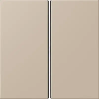 JUNG bedieningselement / centraalplaat knx f40 2v Les Couleurs ombre naturelle claire 243 (LC 402 TSA 243)