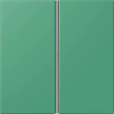JUNG bedieningselement / centraalplaat knx f40 2v Les Couleurs vert 59 250 (LC 402 TSA 250)