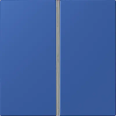 JUNG bedieningselement / centraalplaat knx f40 2v Les Couleurs bleu outremer 59 253 (LC 402 TSA 253)