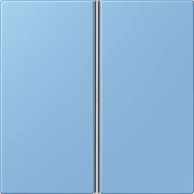 JUNG bedieningselement / centraalplaat knx f40 2v Les Couleurs bleu ceruleen 59 256 (LC 402 TSA 256)