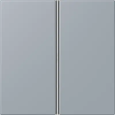 JUNG bedieningselement / centraalplaat knx f40 2v Les Couleurs gris clair 59 257 (LC 402 TSA 257)
