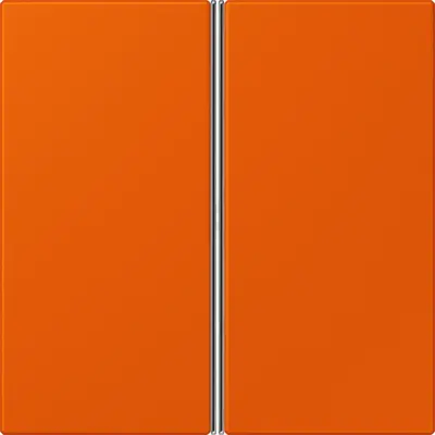 JUNG bedieningselement / centraalplaat knx f40 2v Les Couleurs orange vif 260 (LC 402 TSA 260)