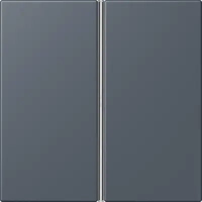 JUNG bedieningselement / centraalplaat knx f40 2v Les Couleurs gris fonce 59 262 (LC 402 TSA 262)
