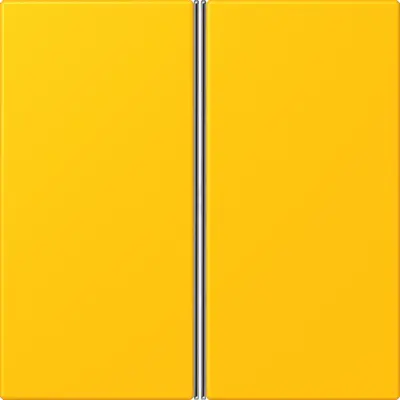 JUNG bedieningselement / centraalplaat knx f40 2v Les Couleurs le jaune vif 263 (LC 402 TSA 263)