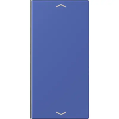 JUNG bedieningselement / centraalplaat knx wip f40 2v pl Les Couleurs bleu outremer 31 206 (LC 402 TSAP 206)