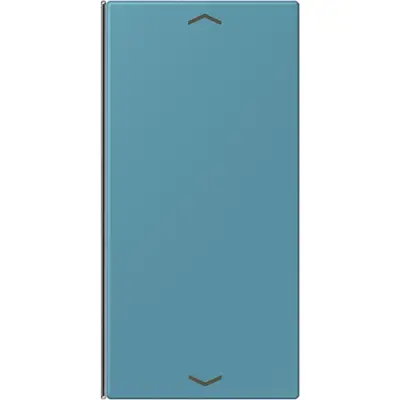 JUNG bedieningselement / centraalplaat knx wip f40 2v pl Les Couleurs ceruleen vif 212 (LC 402 TSAP 212)