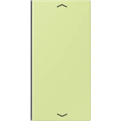 JUNG bedieningselement / centraalplaat knx wip f40 2v pl Les Couleurs vert jaune clair 222 (LC 402 TSAP 222)