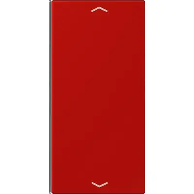 JUNG bedieningselement / centraalplaat knx wip f40 2v pl Les Couleurs rouge vermillon 31 227 (LC 402 TSAP 227)