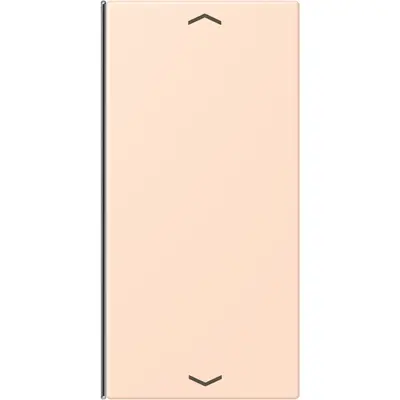 JUNG bedieningselement / centraalplaat knx wip f40 2v pl Les Couleurs rose pale 228 (LC 402 TSAP 228)