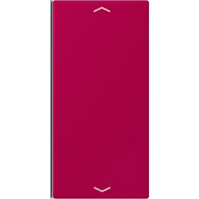 JUNG bedieningselement / centraalplaat knx wip f40 2v pl Les Couleurs rouge rubia 230 (LC 402 TSAP 230)