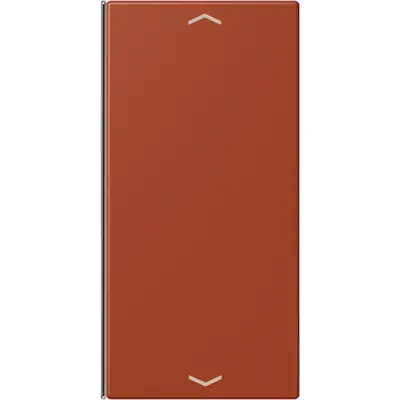 JUNG bedieningselement / centraalplaat knx wip f40 2v pl Les Couleurs l'ocre rouge 232 (LC 402 TSAP 232)