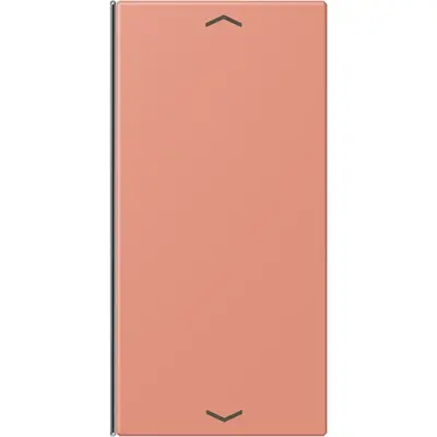 JUNG bedieningselement / centraalplaat knx wip f40 2v pl Les Couleurs l'ocre rouge moyen 233 (LC 402 TSAP 233)