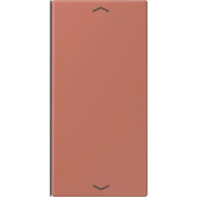 JUNG bedieningselement / centraalplaat knx wip f40 2v pl Les Couleurs terre sienne brique 236 (LC 402 TSAP 236)