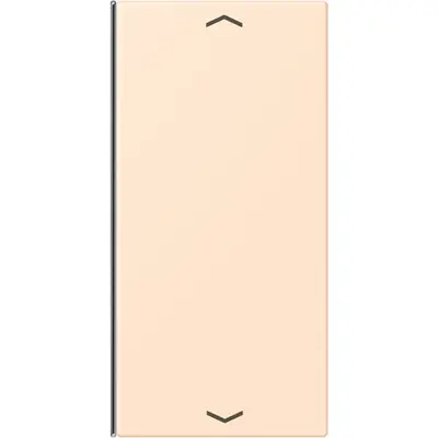 JUNG bedieningselement / centraalplaat knx wip f40 2v pl Les Couleurs terre sienne pale 238 (LC 402 TSAP 238)