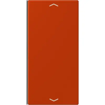 JUNG bedieningselement / centraalplaat knx wip f40 2v pl Les Couleurs rouge vermillon 59 244 (LC 402 TSAP 244)
