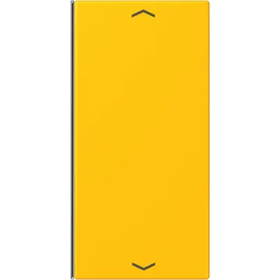 JUNG bedieningselement / centraalplaat knx wip f40 2v pl Les Couleurs le jaune vif 263 (LC 402 TSAP 263)