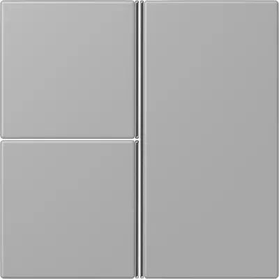 JUNG bedieningselement / centraalplaat knx f40 3v Les Couleurs gris moyen 204 (LC 403 TSA 204)