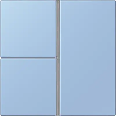 JUNG bedieningselement / centraalplaat knx f40 3v Les Couleurs outremer moyen 207 (LC 403 TSA 207)