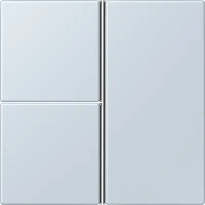 JUNG bedieningselement / centraalplaat knx f40 3v Les Couleurs outremer pale 209 (LC 403 TSA 209)