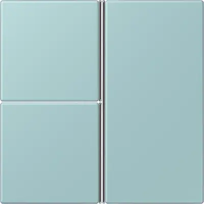 JUNG bedieningselement / centraalplaat knx f40 3v Les Couleurs ceruleen clair 214 (LC 403 TSA 214)