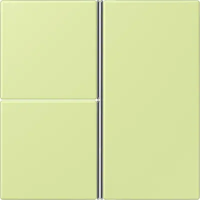 JUNG bedieningselement / centraalplaat knx f40 3v Les Couleurs vert jaune clair 222 (LC 403 TSA 222)