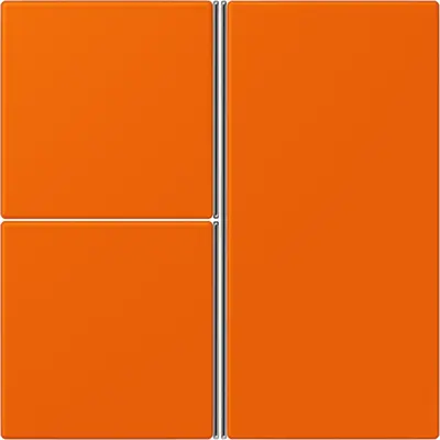 JUNG bedieningselement / centraalplaat knx f40 3v Les Couleurs orange 224 (LC 403 TSA 224)