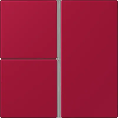 JUNG bedieningselement / centraalplaat knx f40 3v Les Couleurs rouge carmin 229 (LC 403 TSA 229)
