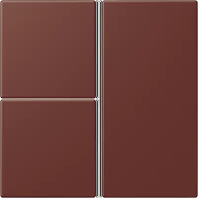 JUNG bedieningselement / centraalplaat knx f40 3v Les Couleurs terre sienne brulee 31 235 (LC 403 TSA 235)