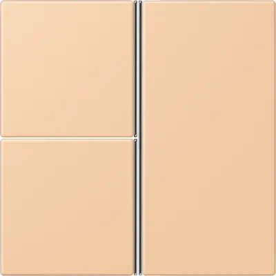 JUNG bedieningselement / centraalplaat knx f40 3v Les Couleurs terre sienne claire 31 237 (LC 403 TSA 237)