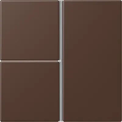 JUNG bedieningselement / centraalplaat knx f40 3v Les Couleurs terre d'ombre brulee 31 239 (LC 403 TSA 239)