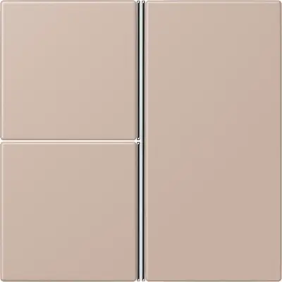 JUNG bedieningselement / centraalplaat knx f40 3v Les Couleurs ombre brulee claire 240 (LC 403 TSA 240)