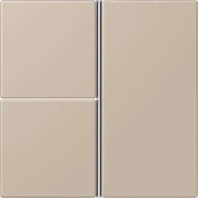 JUNG bedieningselement / centraalplaat knx f40 3v Les Couleurs ombre naturelle claire 243 (LC 403 TSA 243)