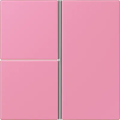JUNG bedieningselement / centraalplaat knx f40 3v Les Couleurs rose vif 246 (LC 403 TSA 246)
