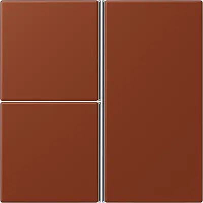 JUNG bedieningselement / centraalplaat knx f40 3v Les Couleurs terre sienne brulee 59 247 (LC 403 TSA 247)