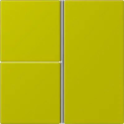 JUNG bedieningselement / centraalplaat knx f40 3v Les Couleurs vert olive vif 249 (LC 403 TSA 249)
