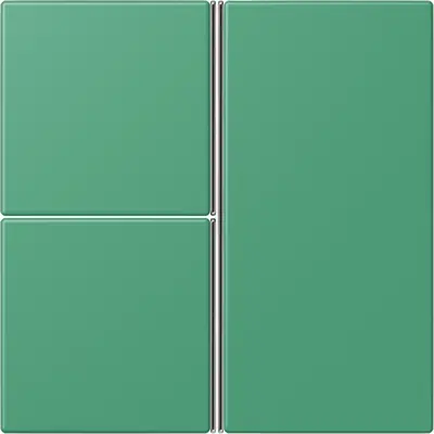 JUNG bedieningselement / centraalplaat knx f40 3v Les Couleurs vert 59 250 (LC 403 TSA 250)