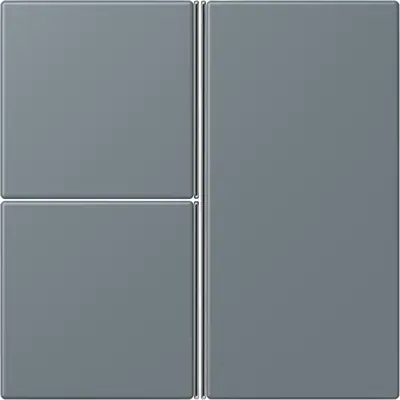 JUNG bedieningselement / centraalplaat knx f40 3v Les Couleurs gris 59 251 (LC 403 TSA 251)