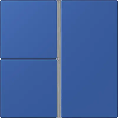 JUNG bedieningselement / centraalplaat knx f40 3v Les Couleurs bleu outremer 59 253 (LC 403 TSA 253)
