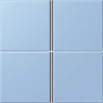 JUNG bedieningselement / centraalplaat knx f40 4v Les Couleurs outremer moyen 207 (LC 404 TSA 207)