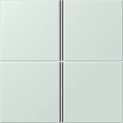 JUNG bedieningselement / centraalplaat knx f40 4v Les Couleurs ceruleen pale 215 (LC 404 TSA 215)