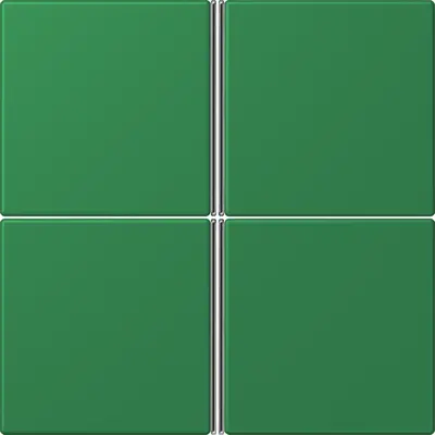 JUNG bedieningselement / centraalplaat knx f40 4v Les Couleurs vert fonce 219 (LC 404 TSA 219)