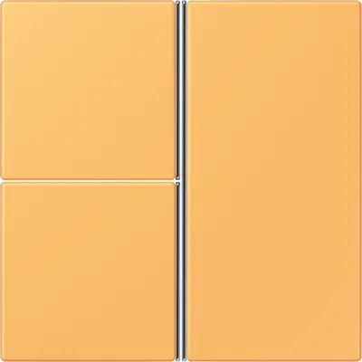 JUNG bedieningselement / centraalplaat knx f40 3v Les Couleurs ocre jaune clair 254 (LC 403 TSA 254)