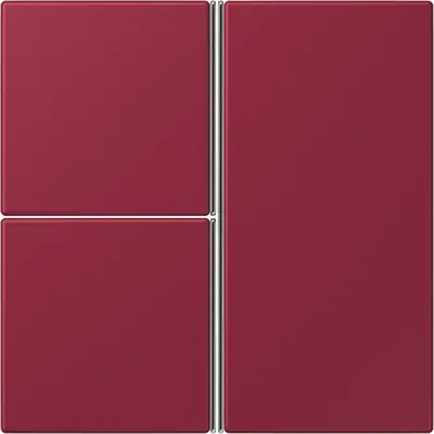JUNG bedieningselement / centraalplaat knx f40 3v Les Couleurs le rubis 255 (LC 403 TSA 255)