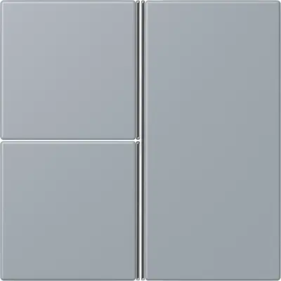 JUNG bedieningselement / centraalplaat knx f40 3v Les Couleurs gris clair 59 257 (LC 403 TSA 257)