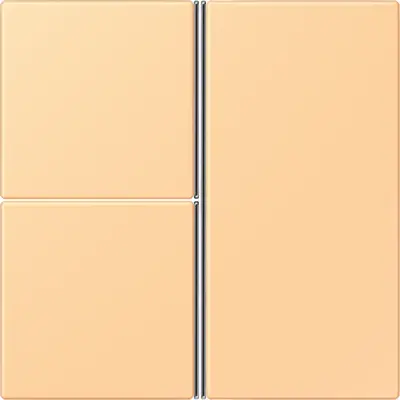 JUNG bedieningselement / centraalplaat knx f40 3v Les Couleurs terre sienne clair 59 258 (LC 403 TSA 258)