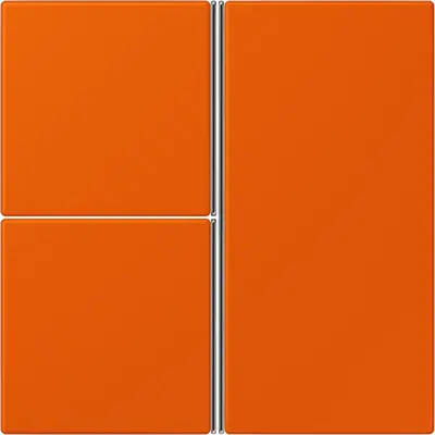 JUNG bedieningselement / centraalplaat knx f40 3v Les Couleurs orange vif 260 (LC 403 TSA 260)