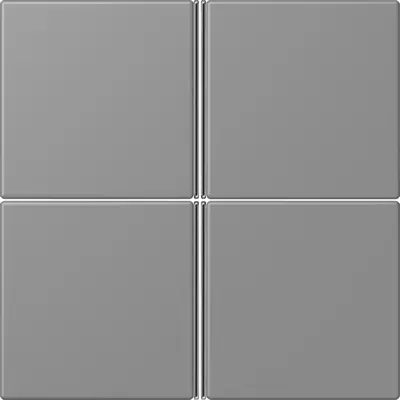 JUNG bedieningselement / centraalplaat knx f40 4v Les Couleurs gris 31 203 (LC 404 TSA 203)