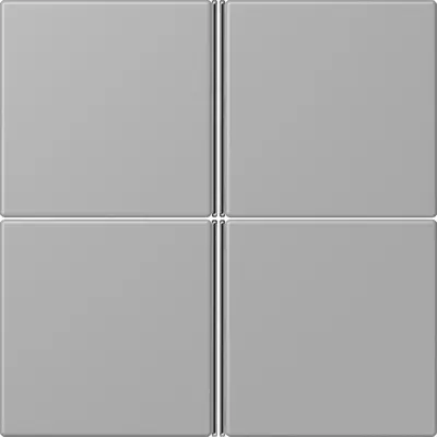 JUNG bedieningselement / centraalplaat knx f40 4v Les Couleurs gris moyen 204 (LC 404 TSA 204)